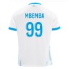 Conjunto (Camiseta+Pantalón Corto) Olympique de Marseille Mbemba 99 Primera Equipación 2024-25 - Niño